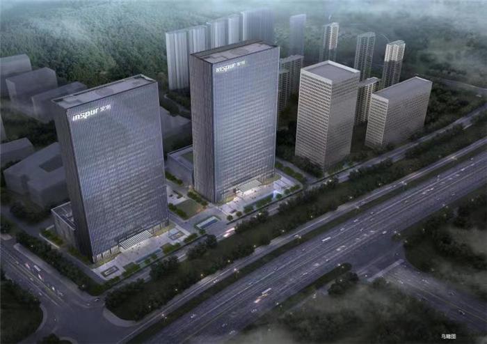 浪潮科技园s02科研楼顺利封顶将成中国算谷核心标志