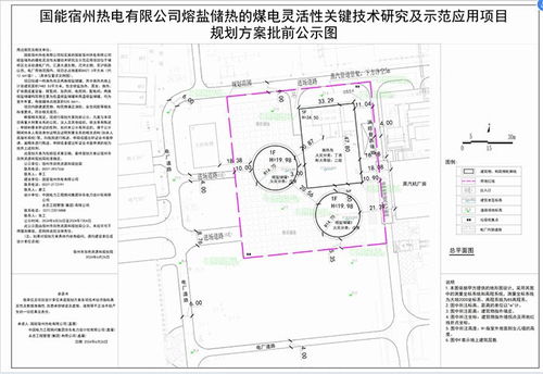 国能宿州热电熔盐储热的煤电灵活性关键技术研究及示范应用项目规划方案批前公示图